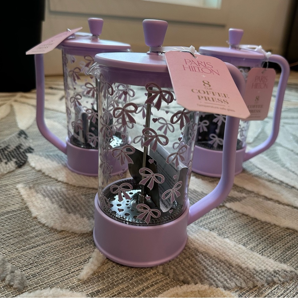 NWT Paris Hilton Coffee Press 🌸